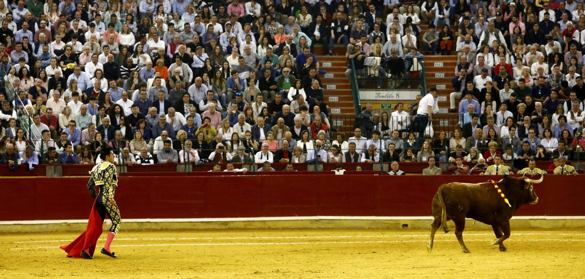 En imágenes | Feria de San Jorge en La Misericordia con Juan Ortega, Roca Rey y Talavante