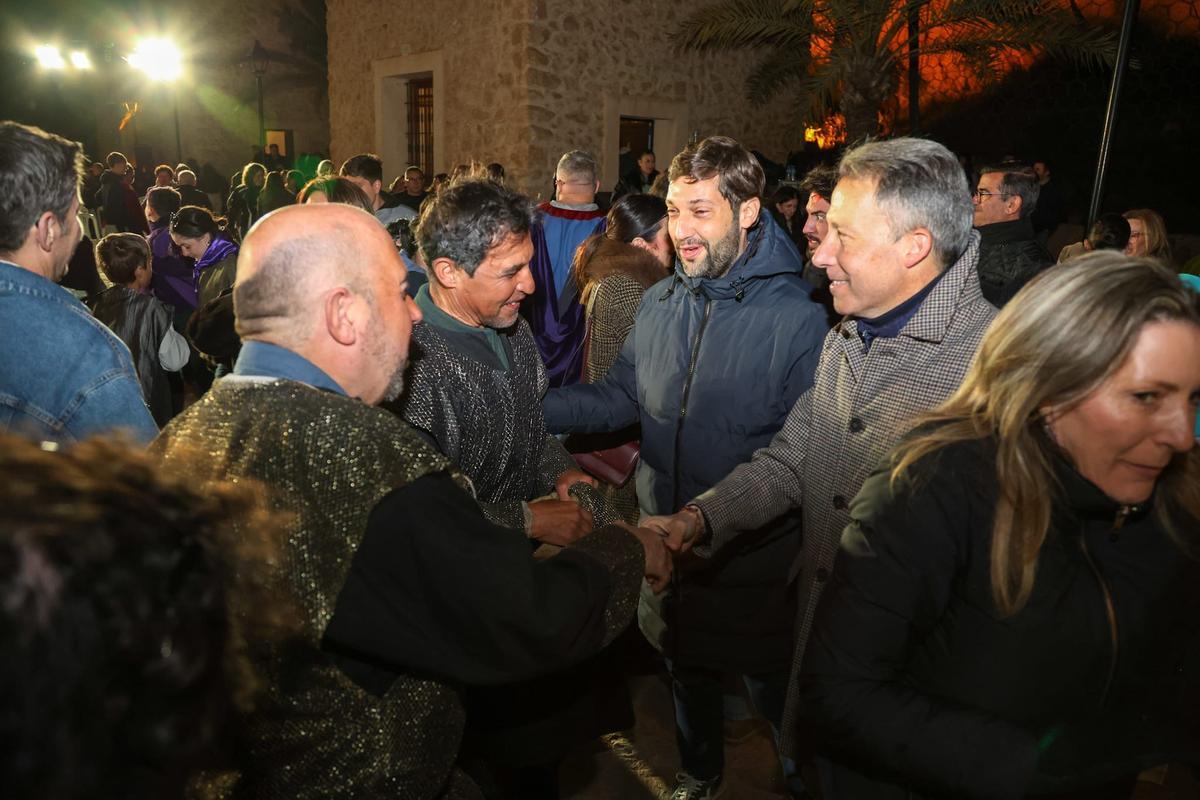 Así fue el Vía Crucis viviente del Paso Morado de Lorca