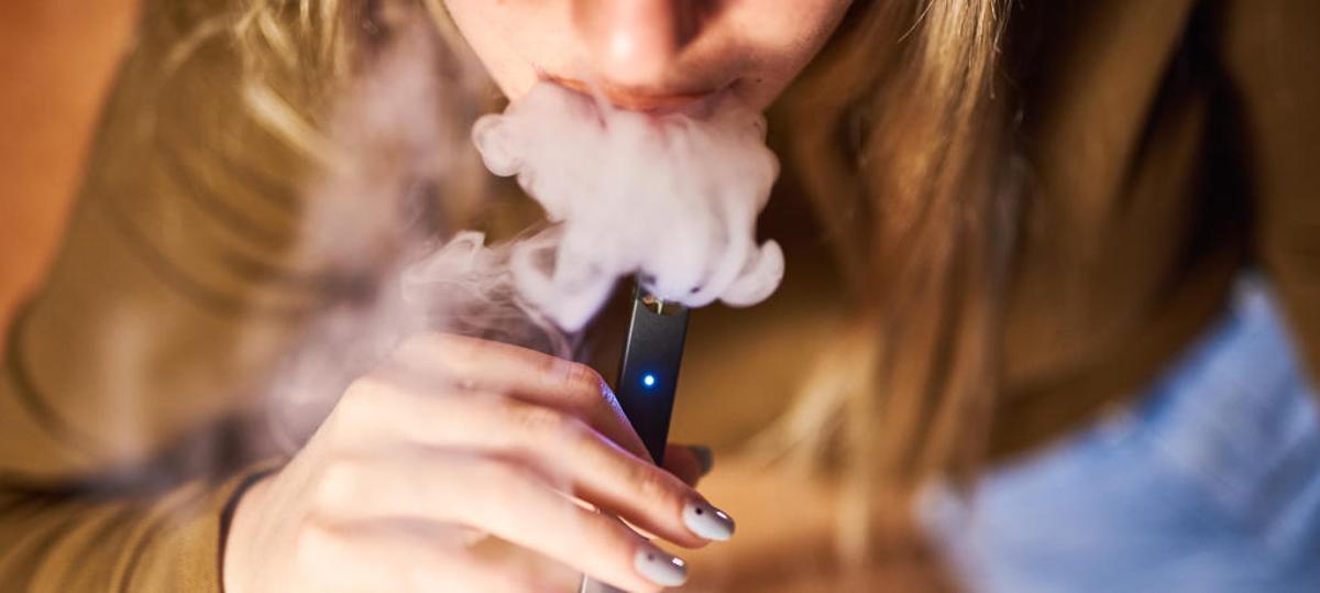 Imagen de un cigarrillo electrónico.