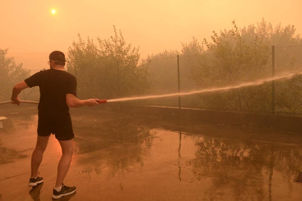 Incendio en Castroagudín