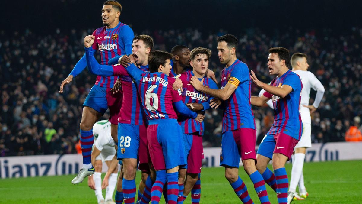 Los jovenes tiran del carro del Barça