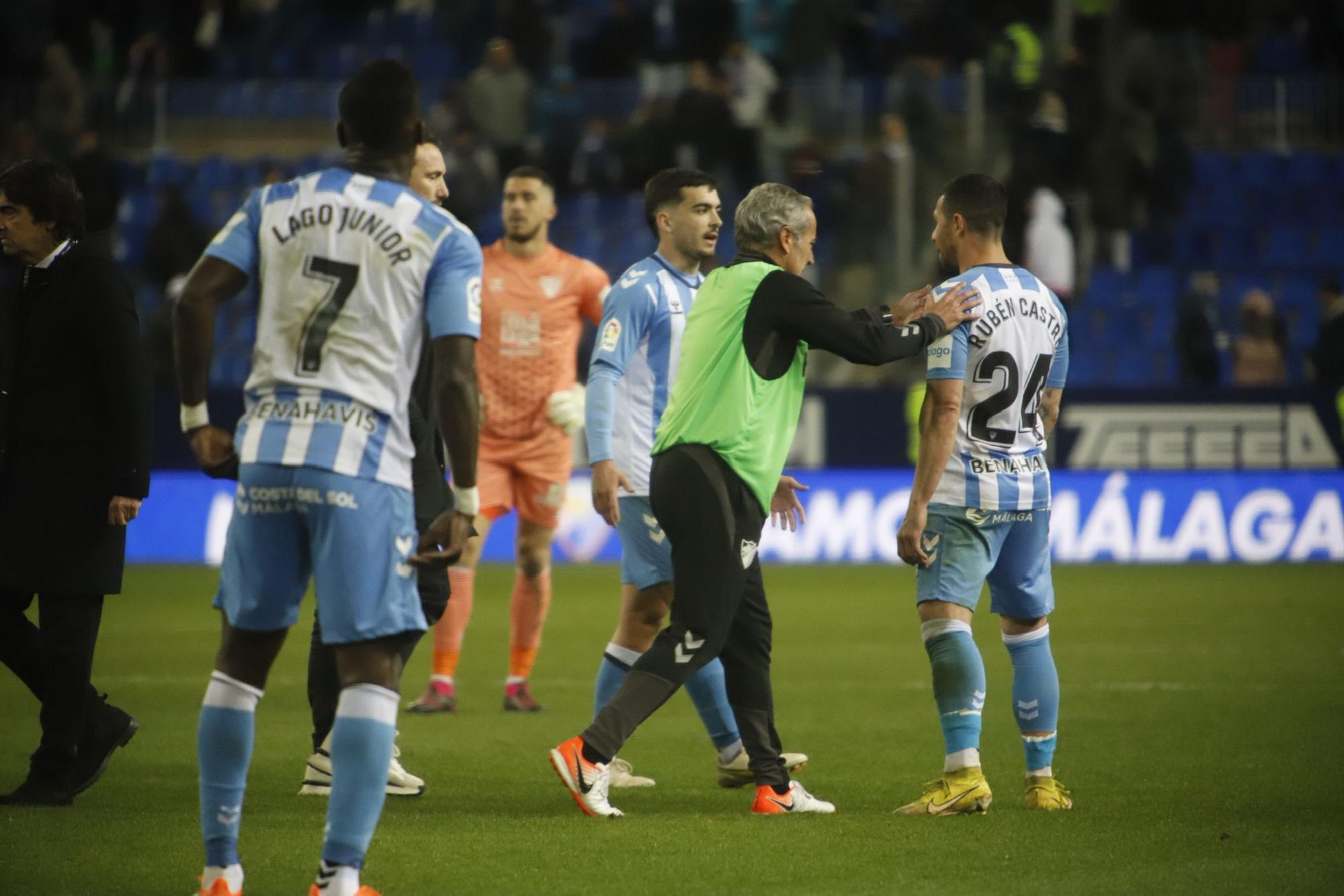 El Málaga CF - Real Oviedo, en imágenes