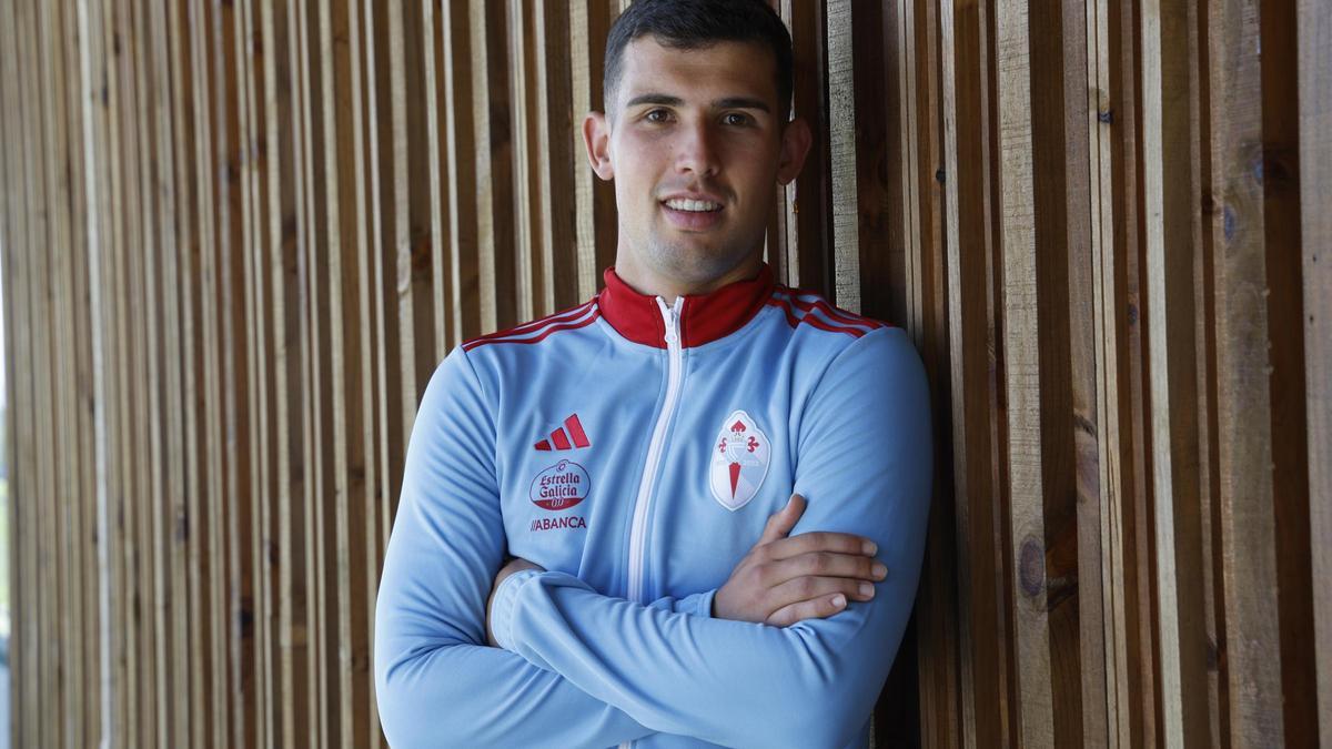 Carlos Domínguez, jugador del Celta.