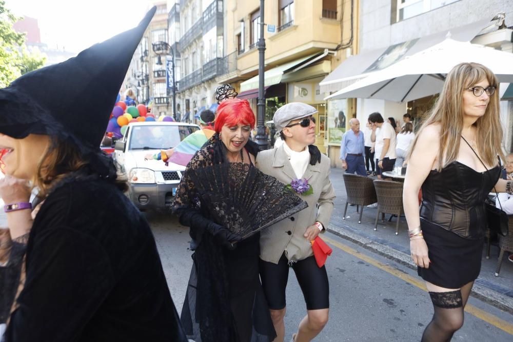 Desfile del "Orgullo del Norte", en Gijón