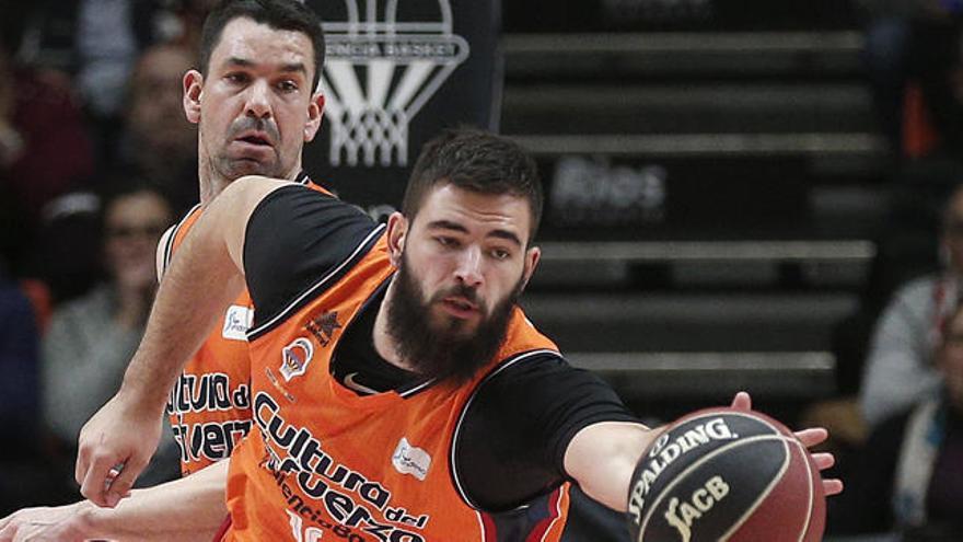 Bojan Dubljevic, en acción durante un partido.