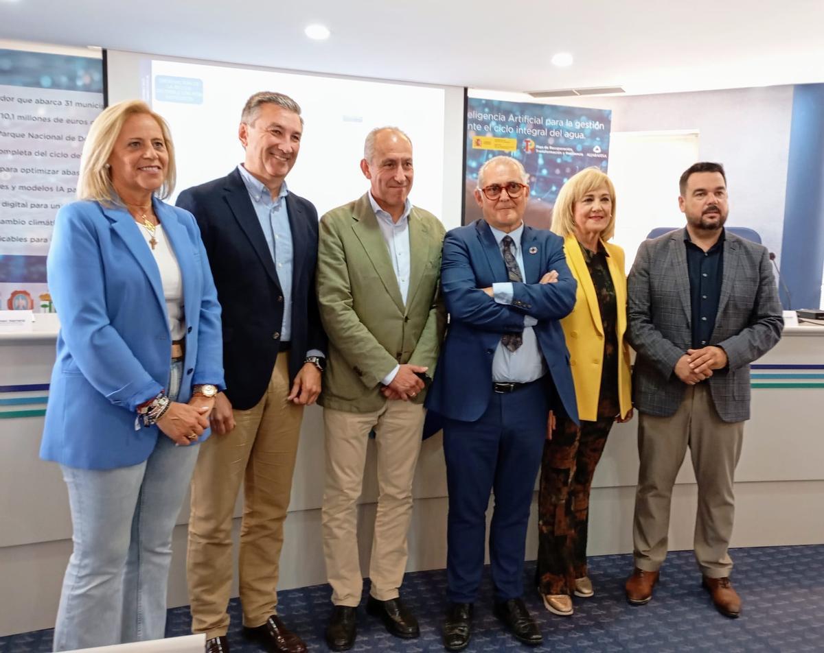 Presentación del proyecto del nuevo depósito regulador comarcal de agua.