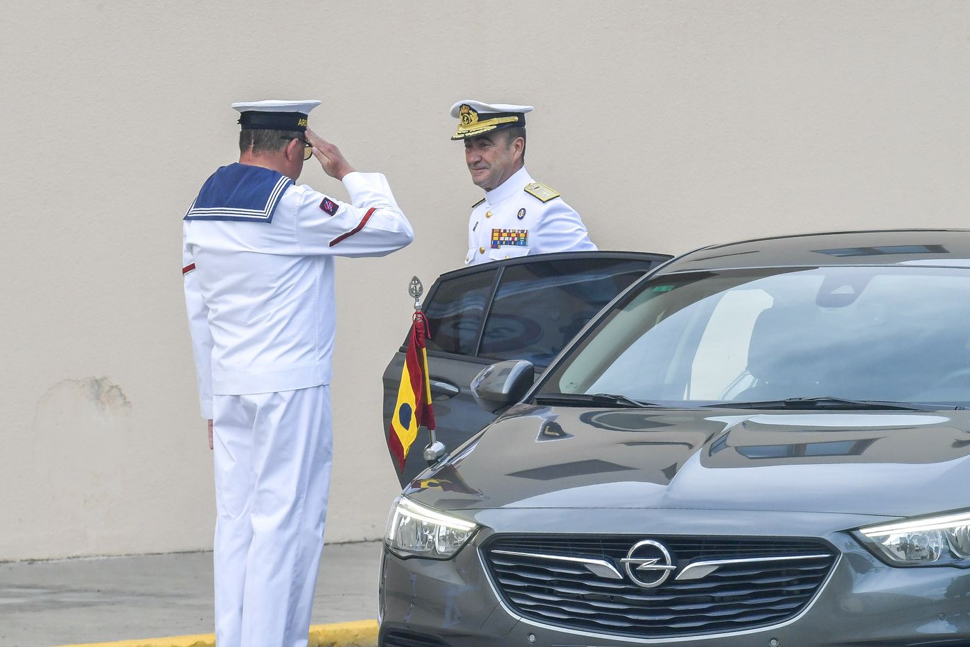 Toma de posesión de Santiago de Colsa, nuevo comandante almirante del Mando Naval de Canarias