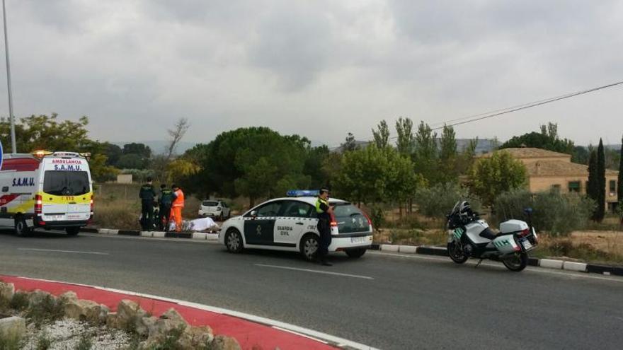 Policía Local y Guardia Civil acudieron al lugar del fallecimiento junto al Samu