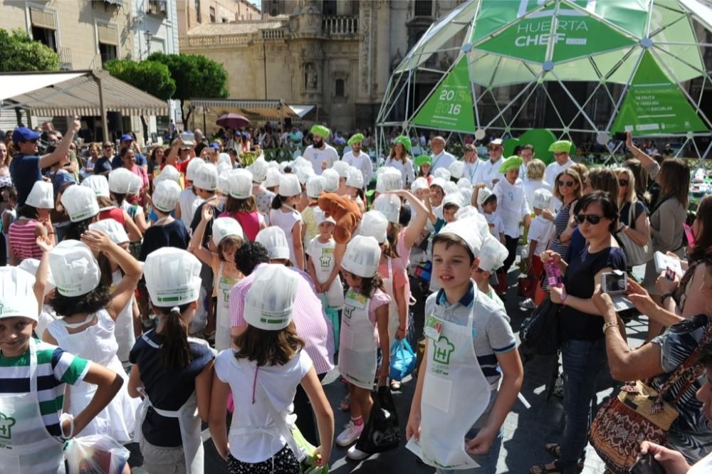 Más de 250 niños participan en el HuertaChef