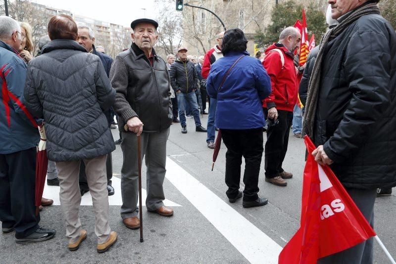 Movilización sin precedentes de los jubilados