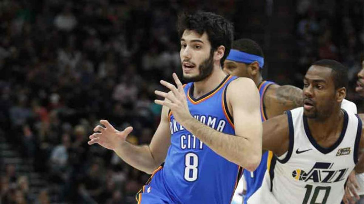 NBA VIDEO | Abrines volvió a colaborar con el triunfo de los Thunder