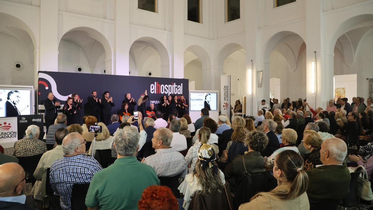 El público en uno de los espectáculos de flamenco que acogió el Hospital Centro Vivo en 2025.