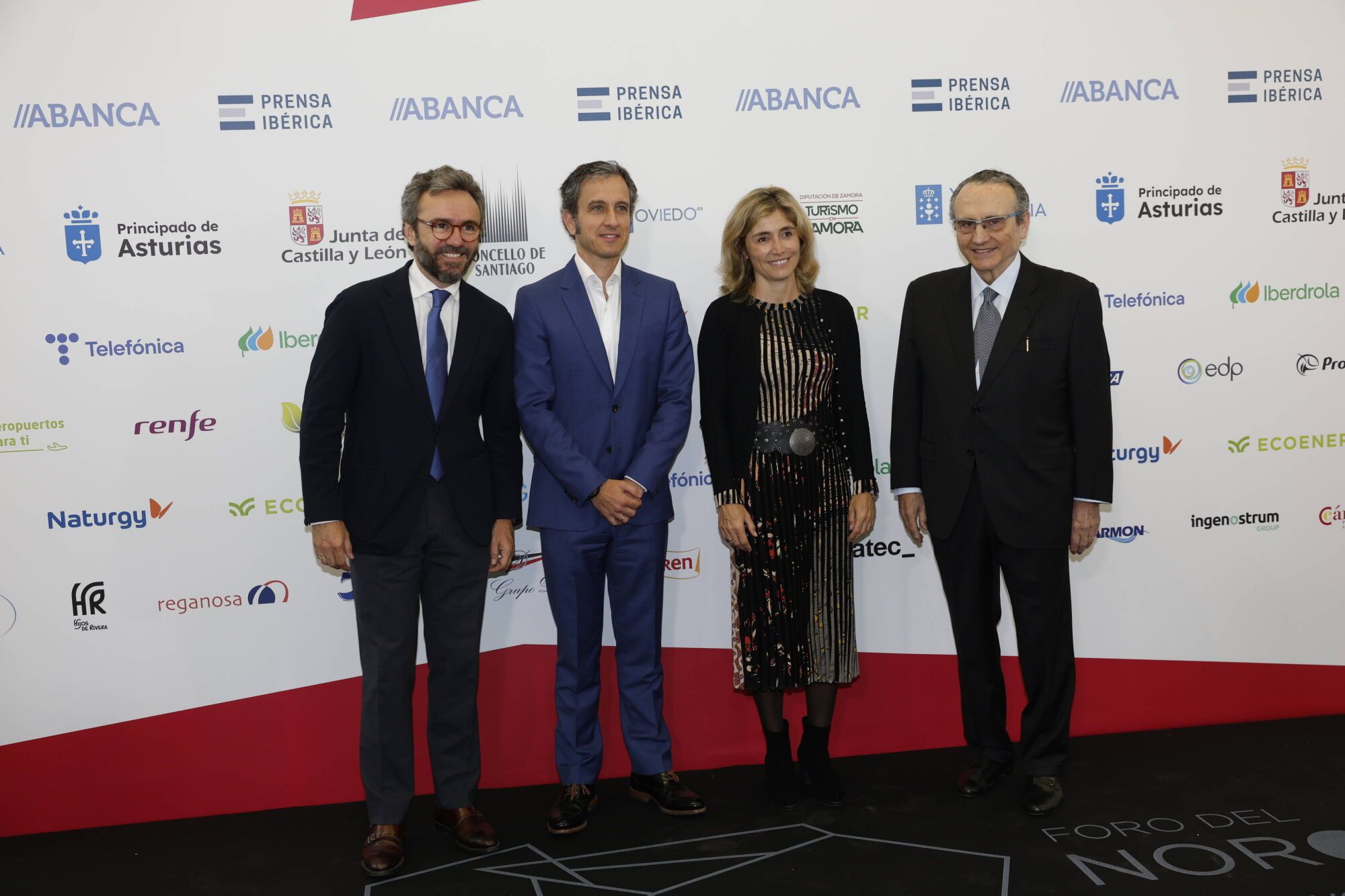 Aitor Moll,Gabriel Nebreda, de Ingenostrum, Ainhoa Moll y Javier Moll. 