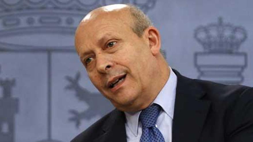 El ministro de Cultura, José Ignacio Wert.