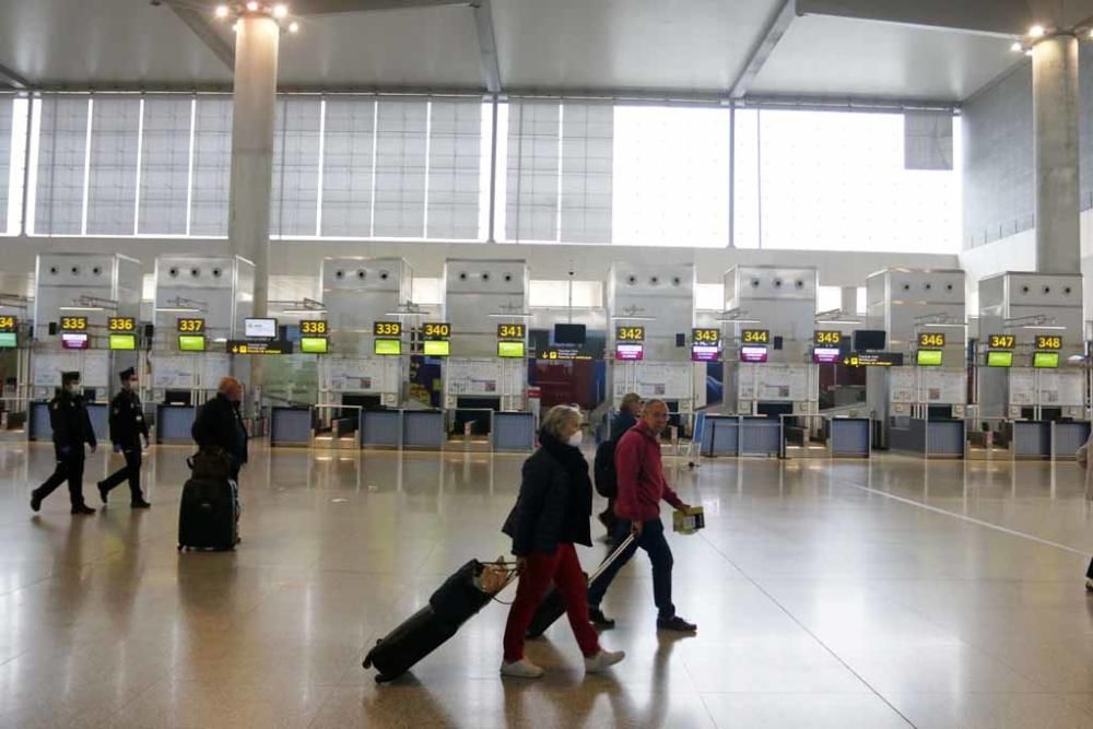 El Aeropuerto de Málaga en Estado de Alarma