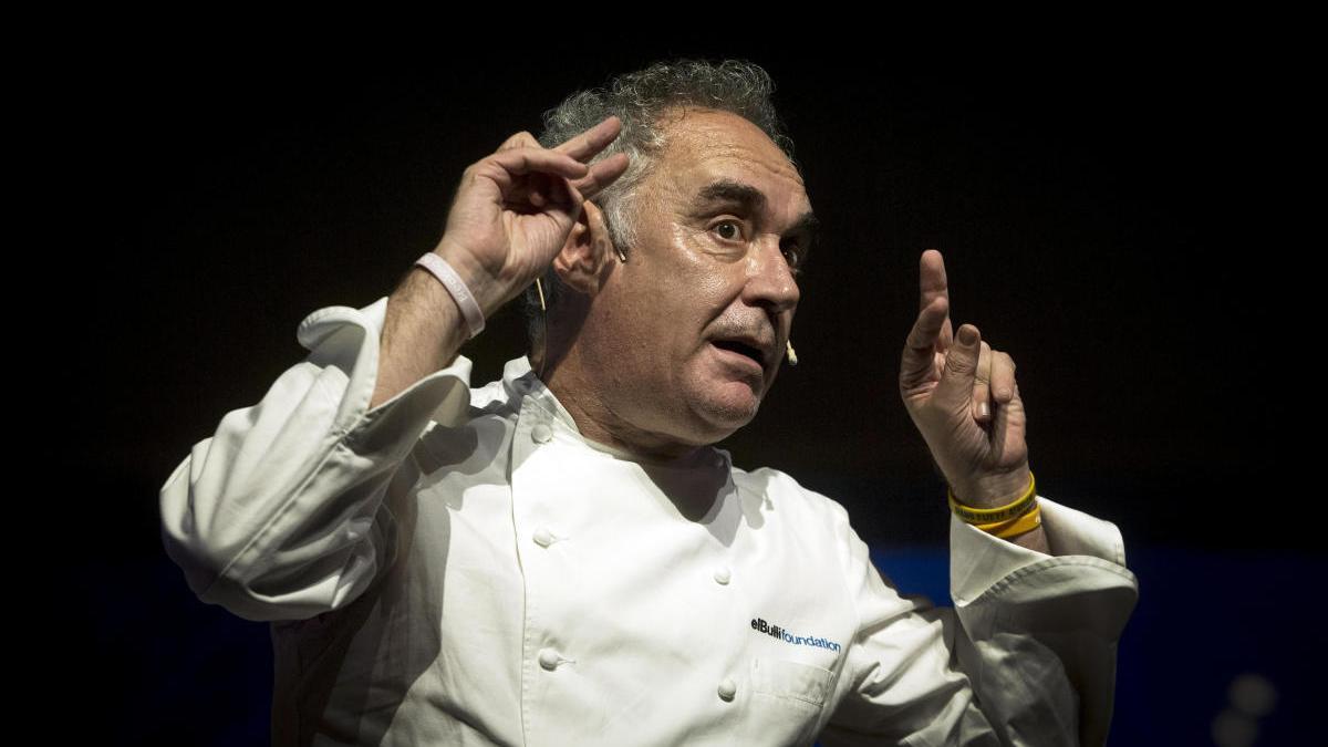 El cocinero Ferran Adrià