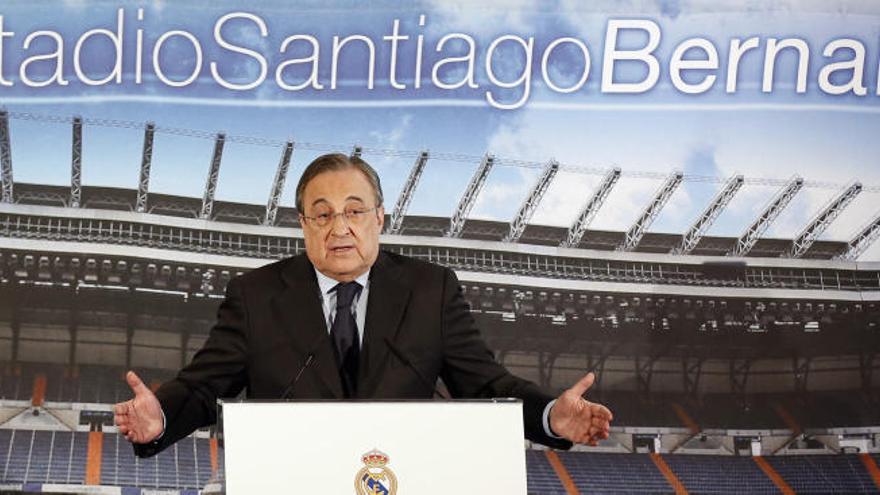 Florentino Pérez, presidente del Real Madrid.