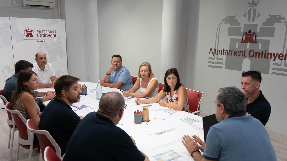 La reunión de coordinación del dispositivo de limpieza para las fiestas.