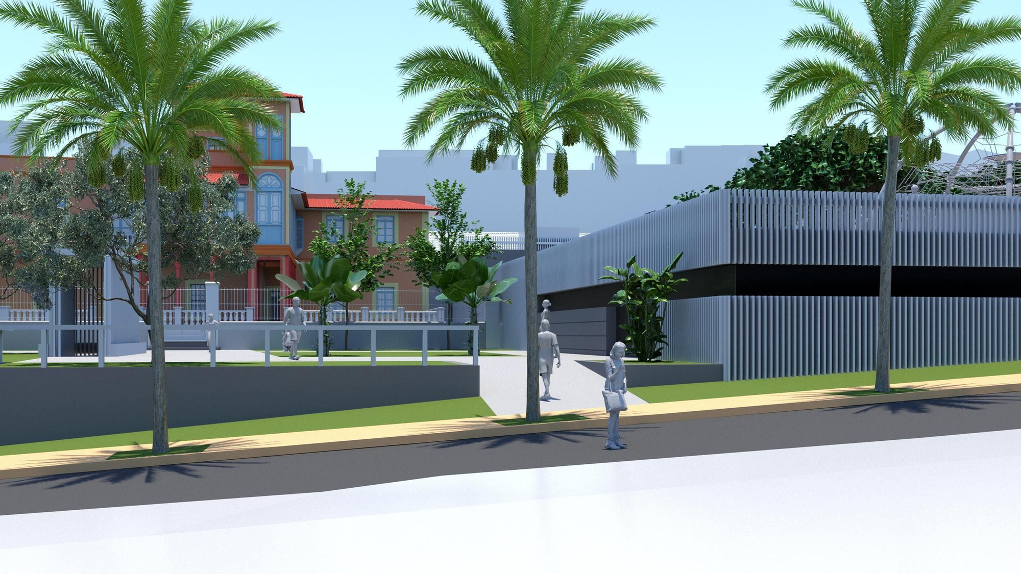Nuevo aparcamiento subterráneo y zona de ocio de El Toscal