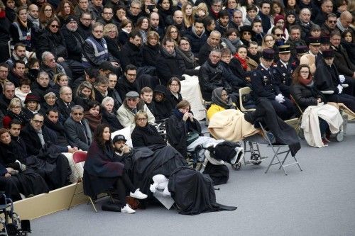 Homenaje a las víctimas del 13-N en París