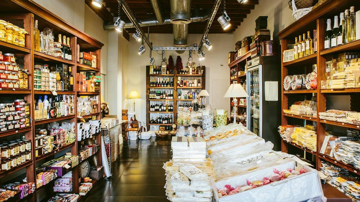 Tienda gourmet de turrones Espí en Alicante.