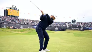 Rahm: "Ha sido una buena jornada de golf"
