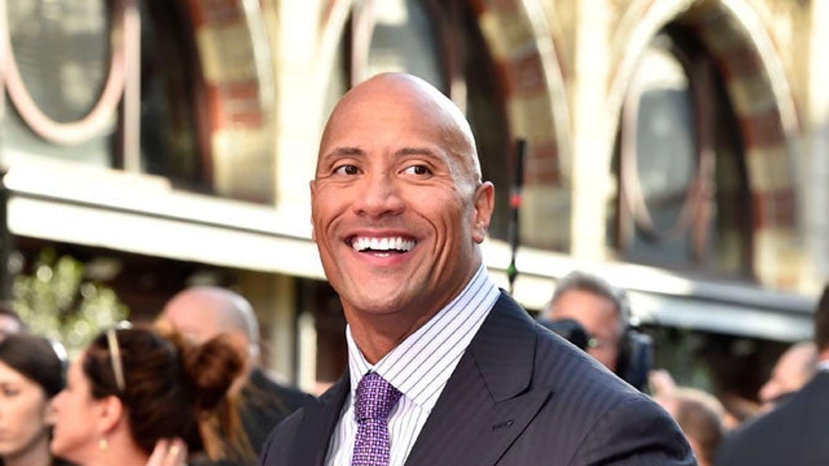 Dwayne 'The Rock' Johnson en la première de 'San Andreas' en Londres