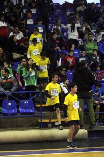 Jugando al atletismo en Cartagena