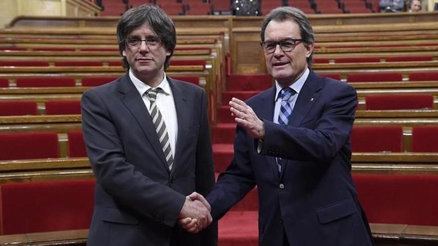 El primer pleno del Parlament sin Artur Mas desde 1995