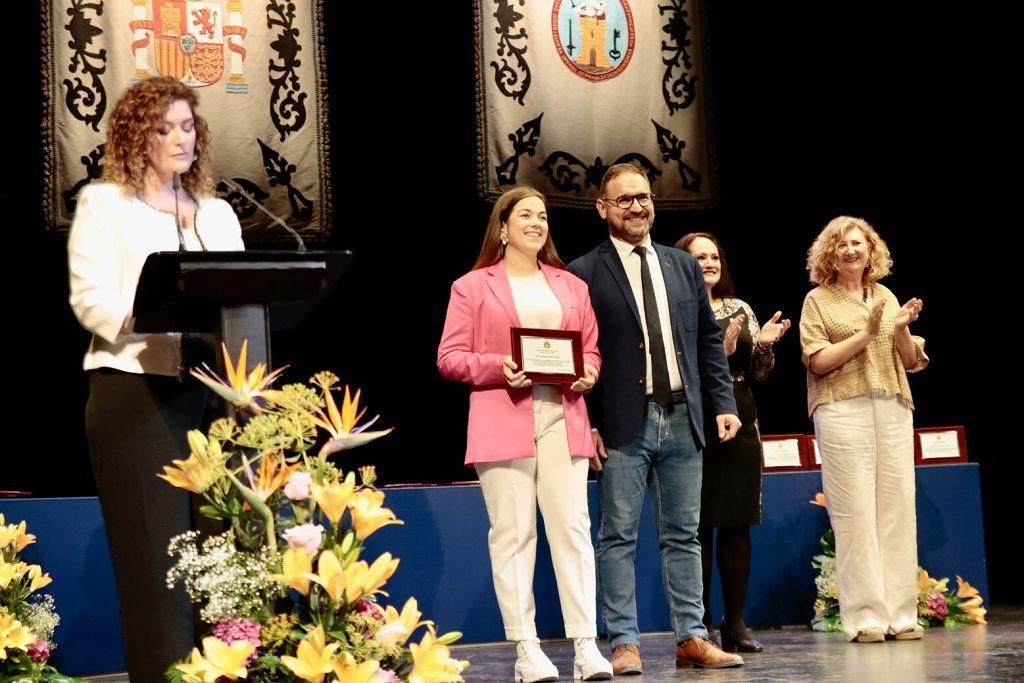 Entrega de distinciones al alumnado en Lorca