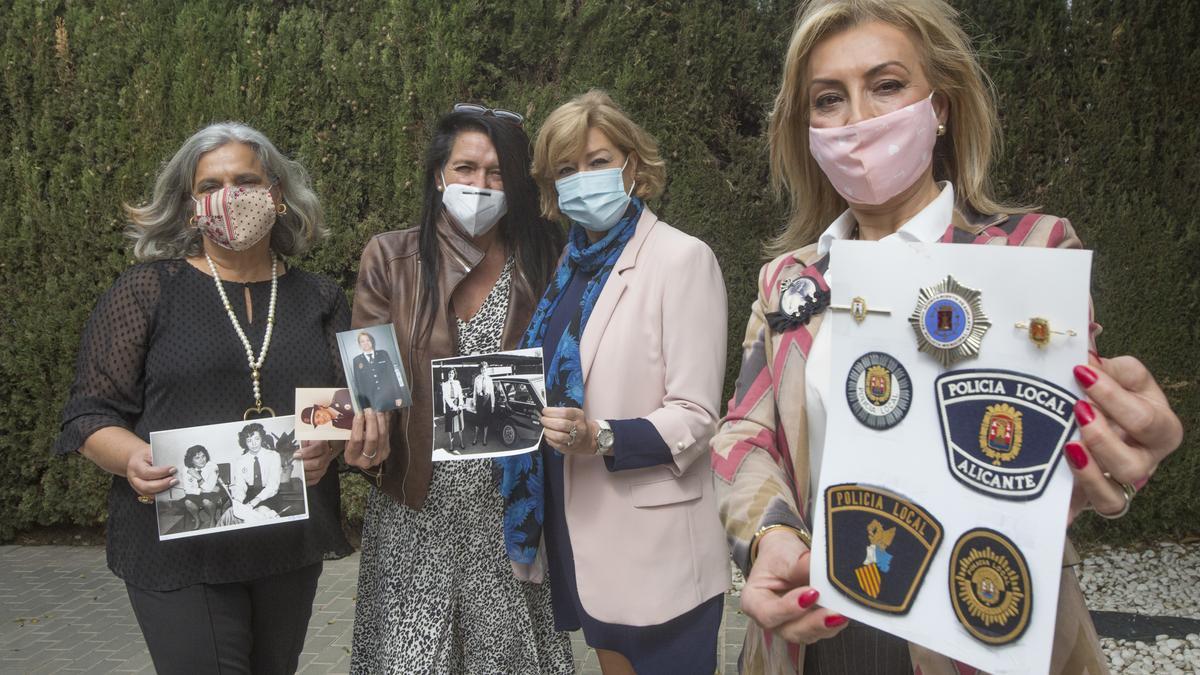 40 años de las primeras mujeres en la Policía Local de Alicante