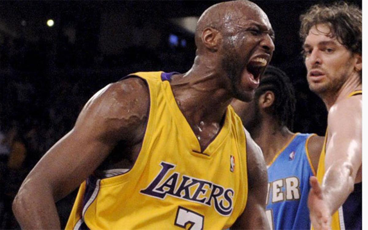 Lamar Odom, exjugador de la NBA