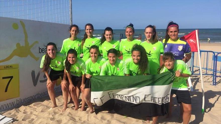 Cuarto puesto para el Playa Cáceres en la Liga Nacional