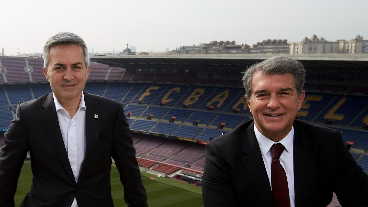 Víctor Font perdió ante Joan Laporta las elecciones en el 2021