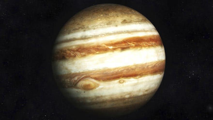 Crean un mapa de la atmósfera de Júpiter.