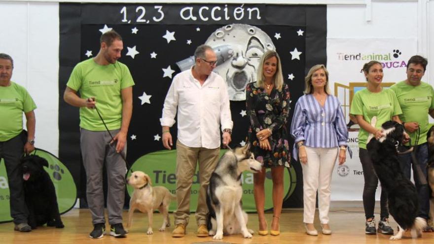 Patricia Alba en la presentación de la campaña.