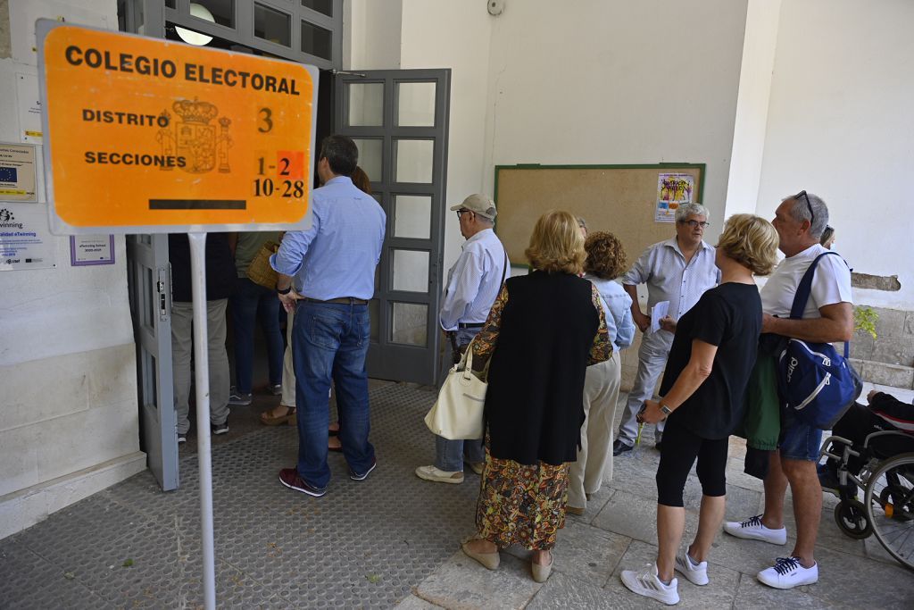 Las mejores imágenes de los candidatos a la Alcaldía de Cartagena este 28M