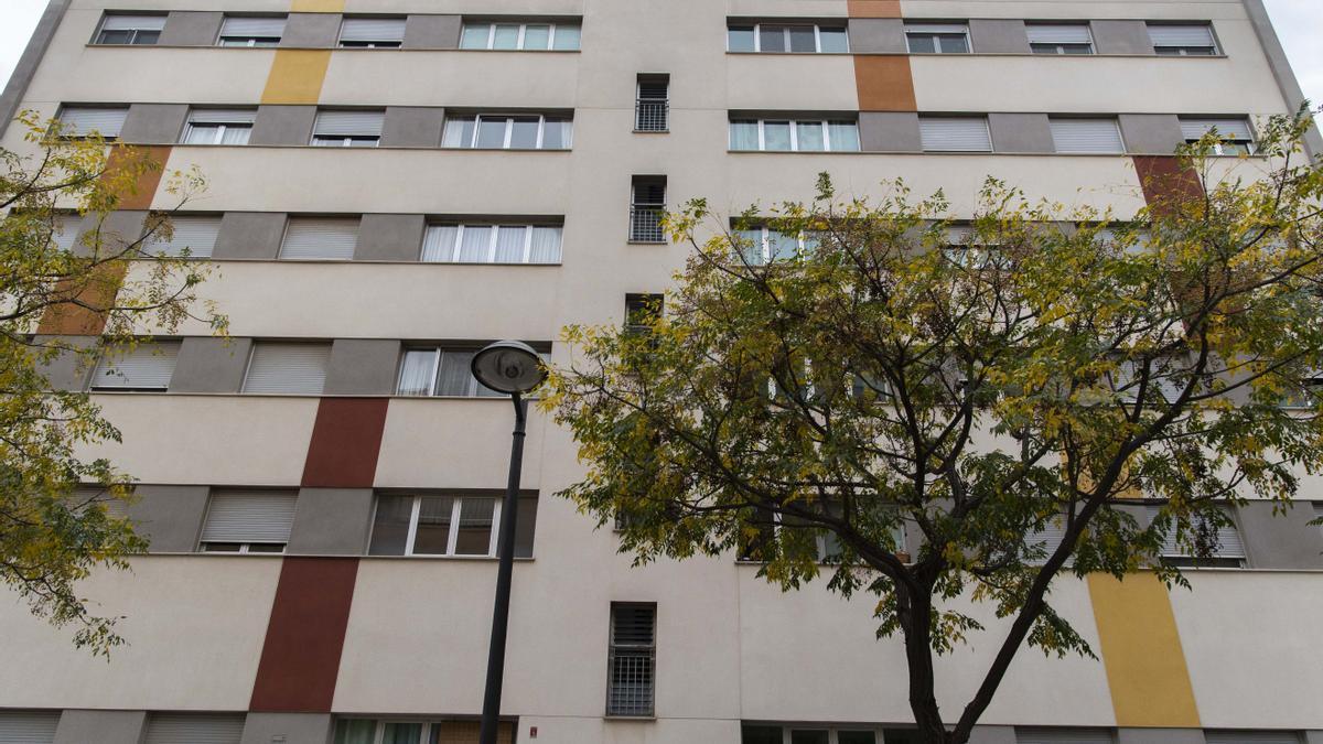 Vivienda de propiedad municipal ubicada en la Avenida Ecuador.