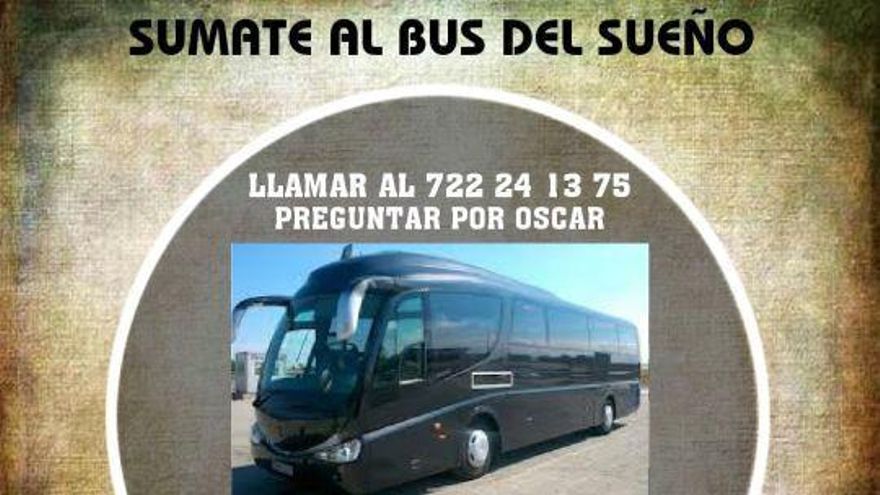 Cartel del &quot;Bus del Sueño&quot;