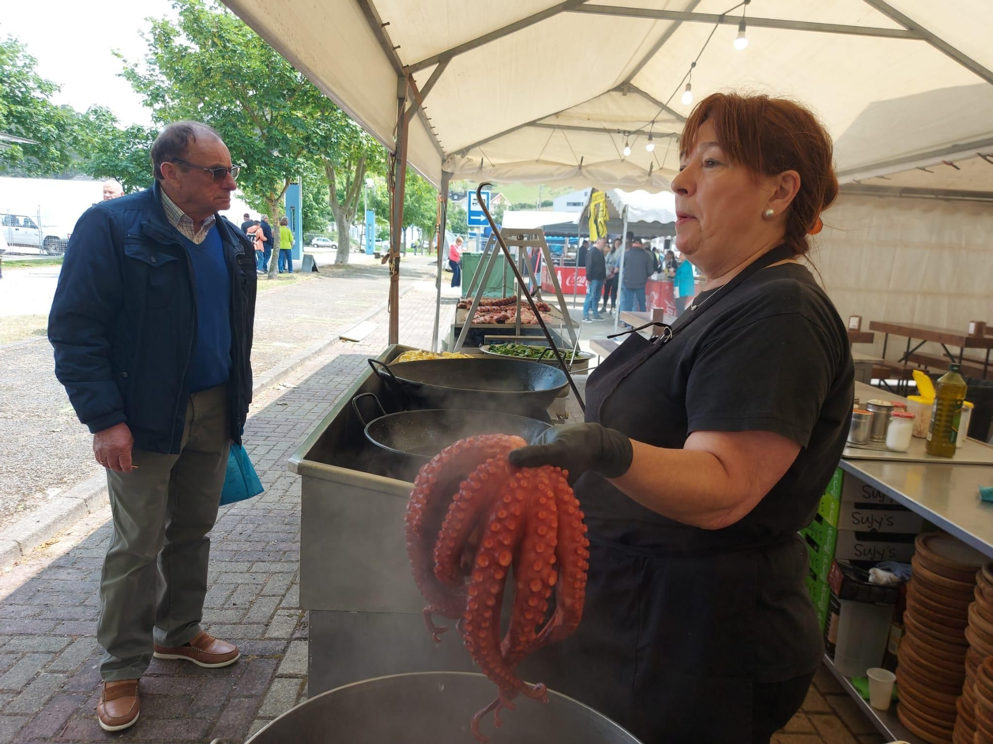 En imágenes: Así fue la primera jornada de la Feria de Muestras de Vegadeo
