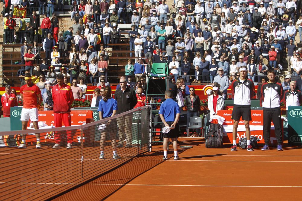 Copa Davis: Rafa Nadal - Alexander Zverev. Eduardo Ripoll