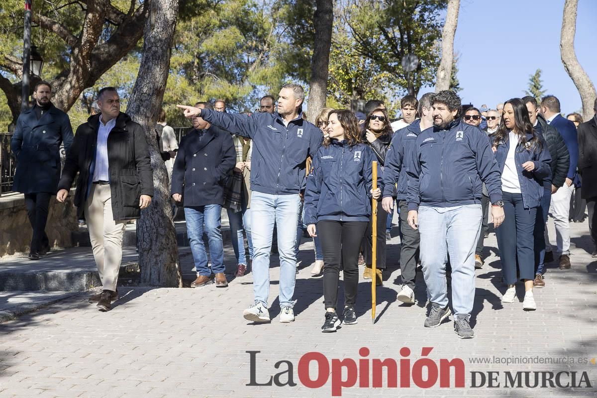 Así ha sido la visita de Isabel Díaz Ayuso a Caravaca de la Cruz
