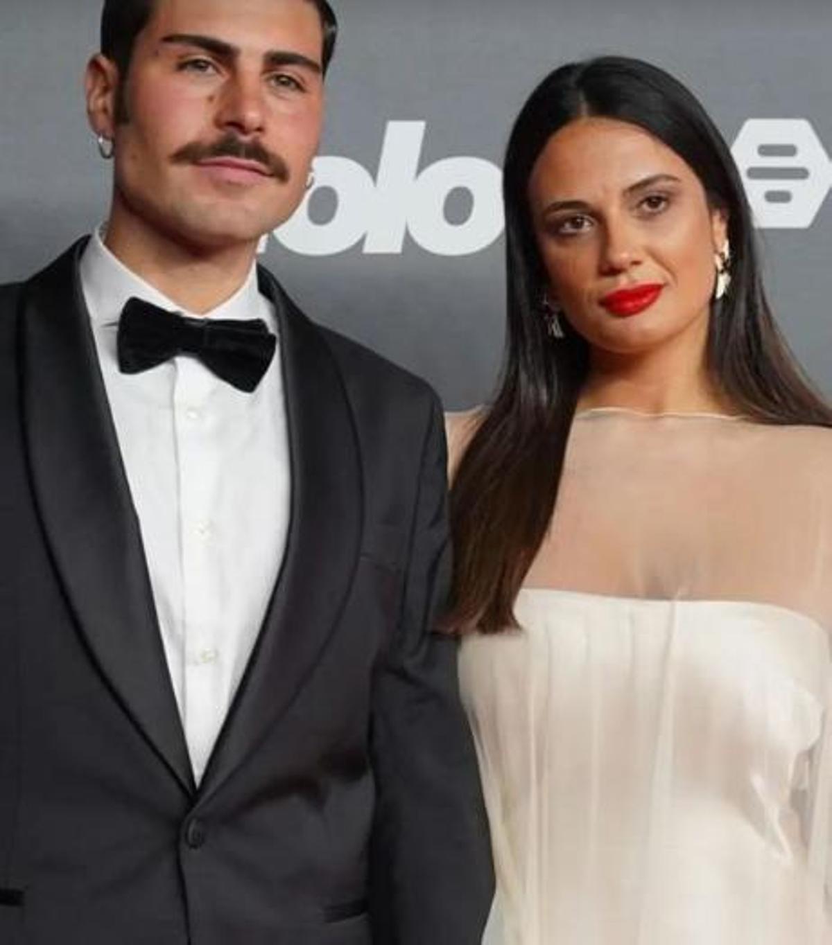 Hugo y Lara en los Premios ídolo