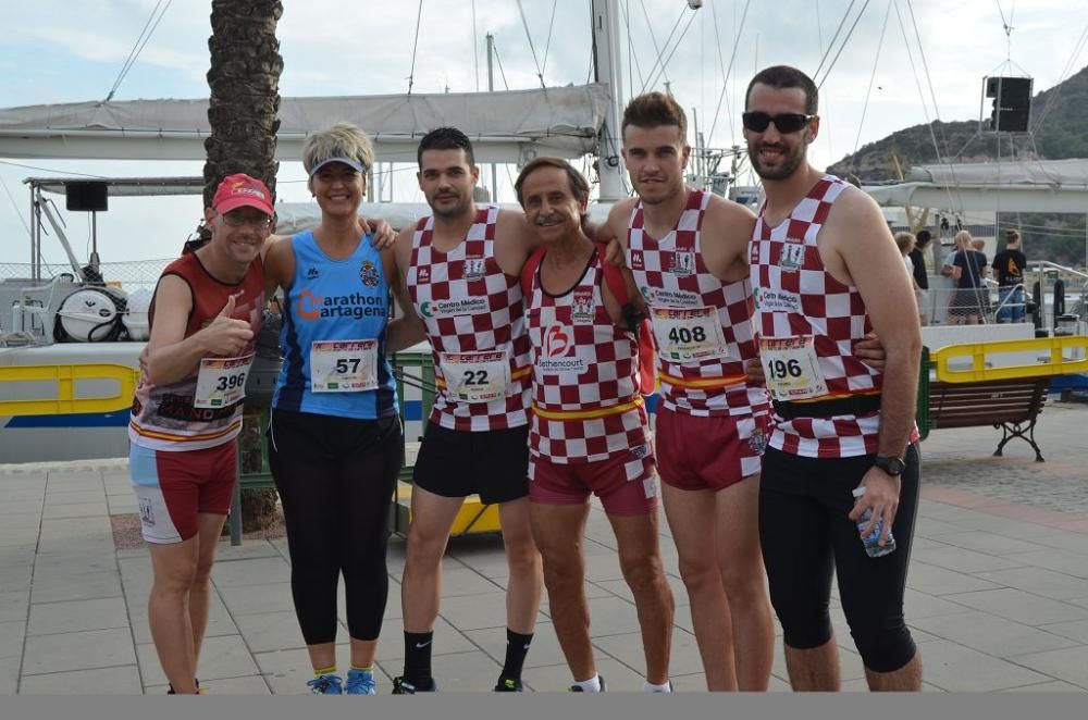 La Carrera Puerto de Cartagena encumbra a Franco y Del Solar