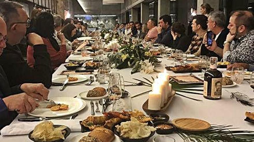 Sopar maridat amb rom  a la Fortalesa de Sant Julià