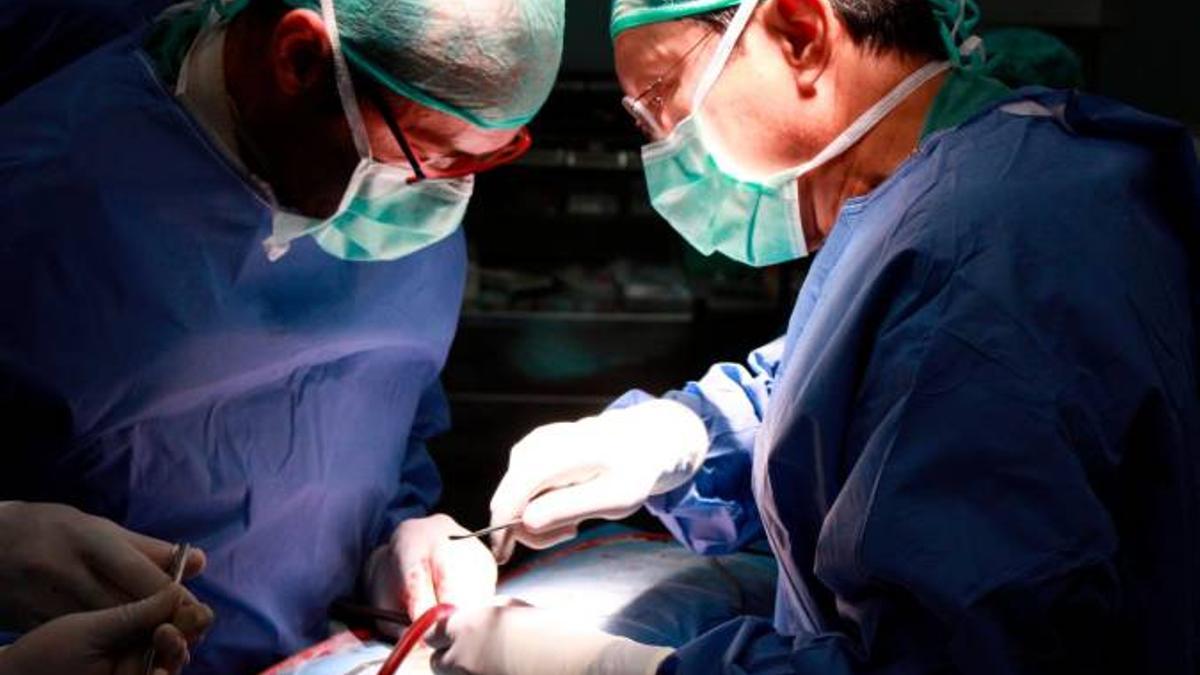 Una operación quirúrgica en un hospital andaluz.