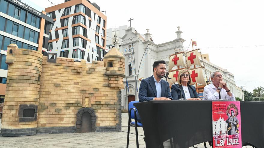 La Naval 2025 estrena maquetas realistas para su espectáculo pirotécnico