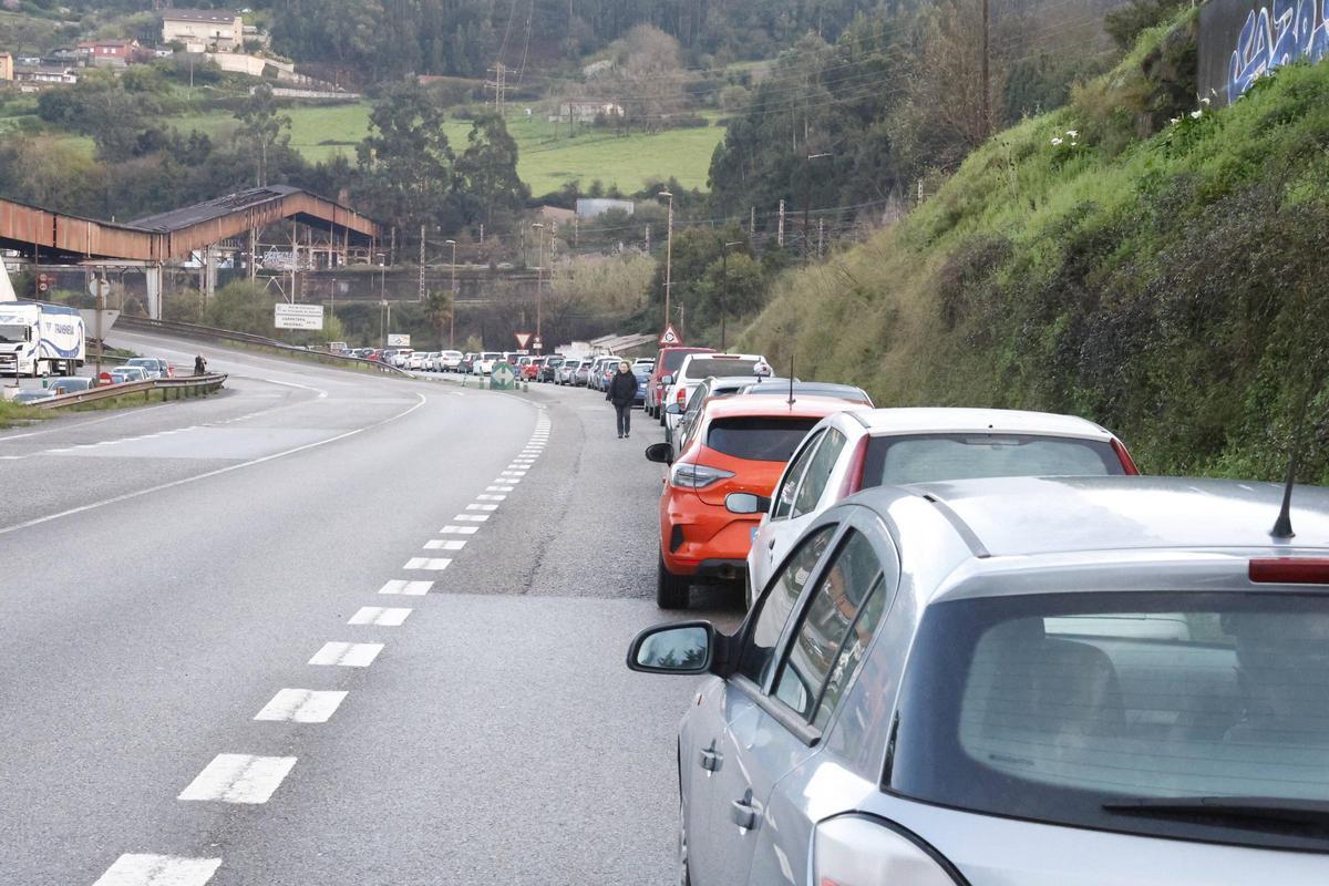 La huelga de la industria auxiliar asturiana, en imágenes