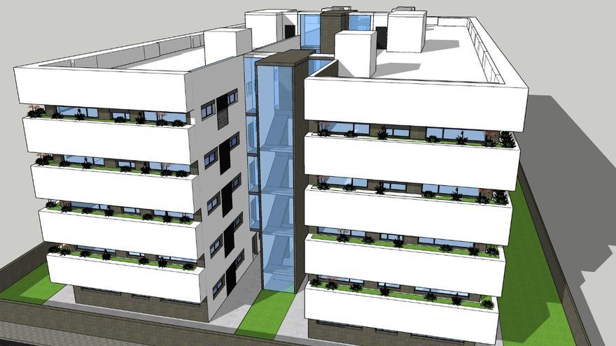 El Gobierno de Canarias autoriza el gasto de 21,5 millones para construir 134 casas sociales en Arrecife