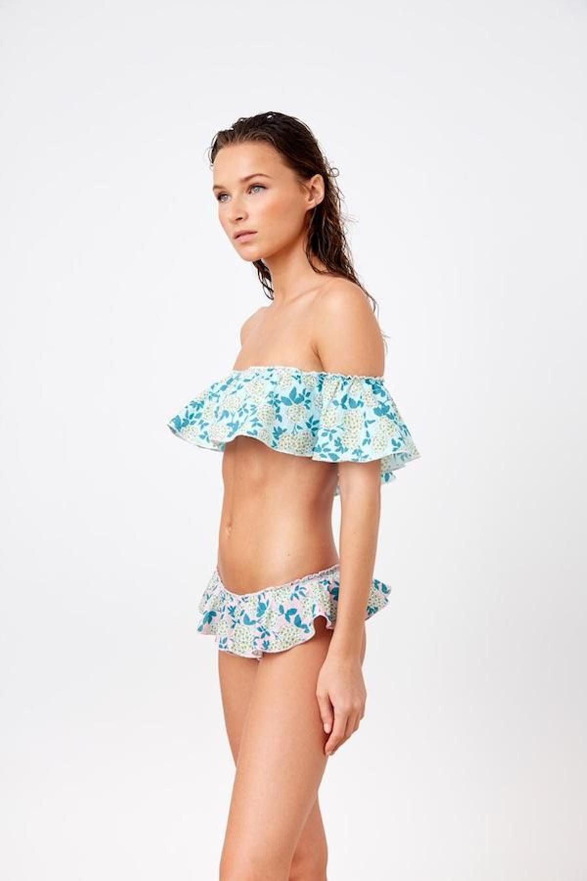 El bikini de volantes